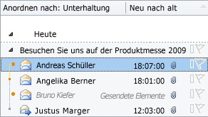 Wie man E-Mails mithilfe der Unterhaltungsansicht in Ordnung hält