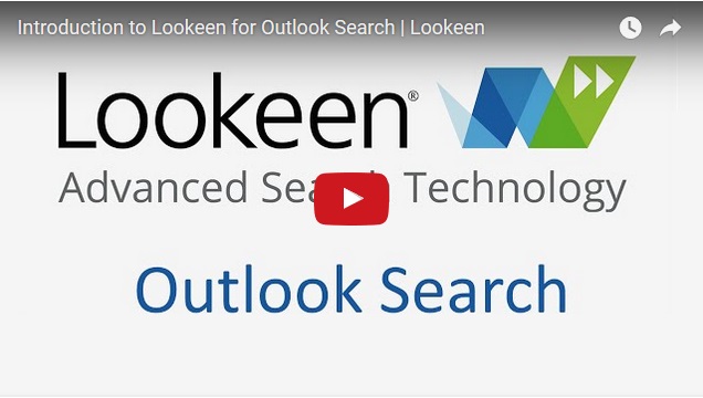 Video-Tutorial: So nutzen Sie Lookeen als Outlook Suche