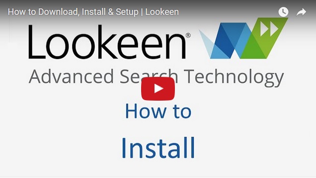 Video-Tutorial: So downloaden und installieren Sie Lookeen