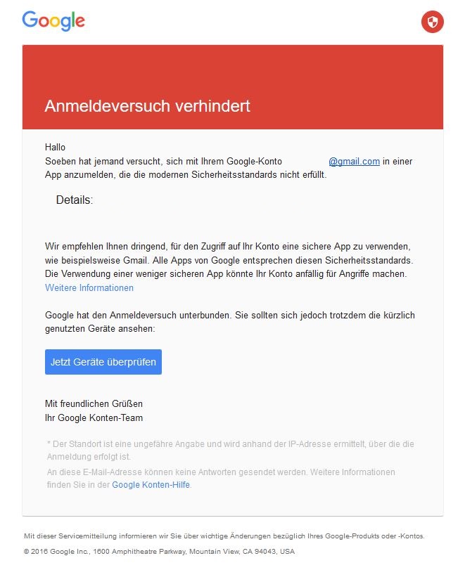 Google blockiert Outlook: Was tun, wenn Gmail nicht in Outlook funktioniert?